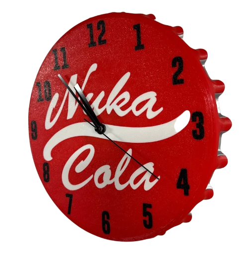 Nuka Cola bottlecap clock