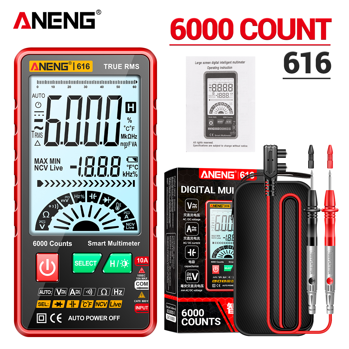 ANENG 616 Digital Multimeter