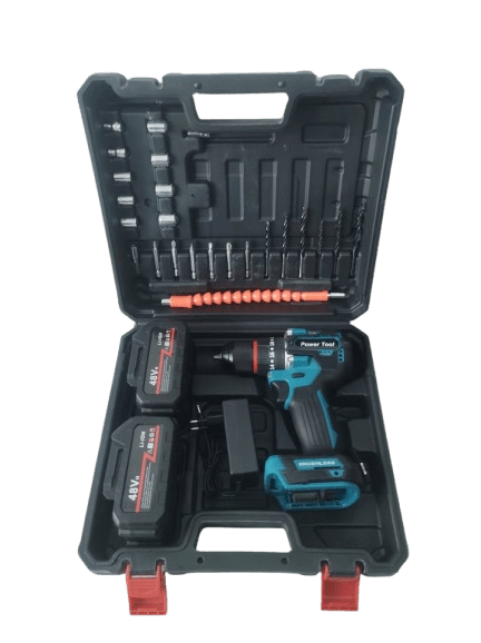 Cordless Brushless Drill Set