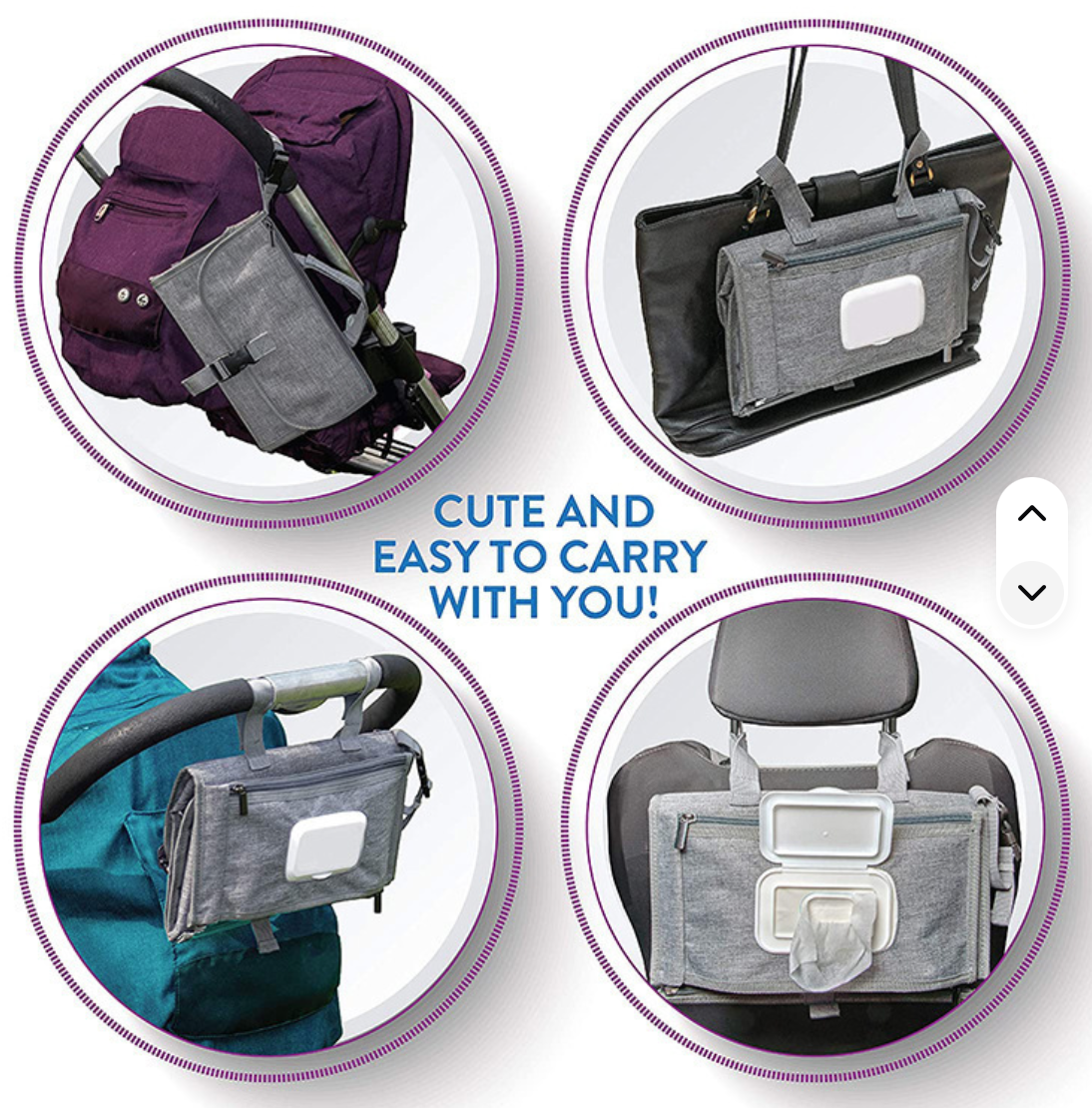 SinSky baby portable travel diaper changing pad advanced waterproof lightweight baby diaper changing pad