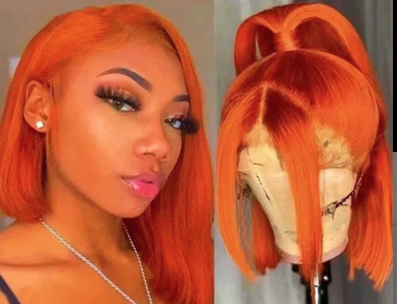 10-inch women's multi-style short straight. Brazilian wig style 