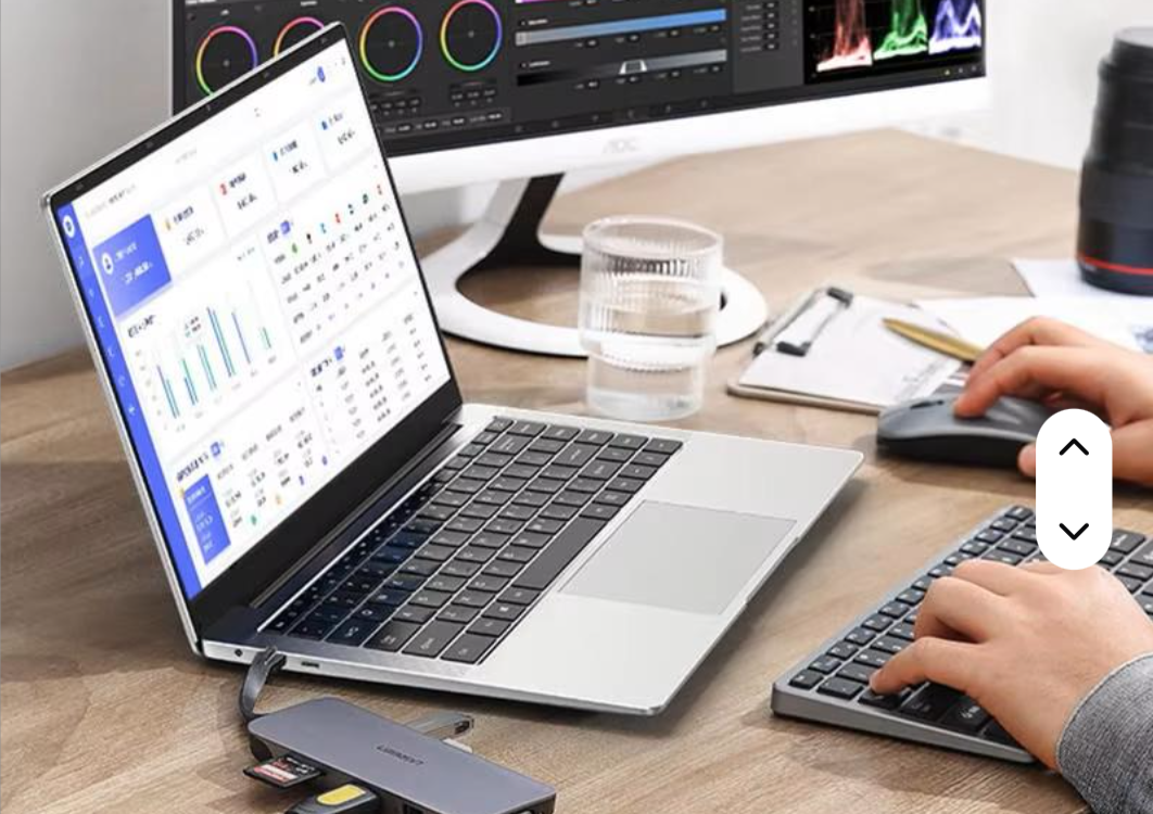 Long-life stable operation intelligent experience of the new laptop fashion design