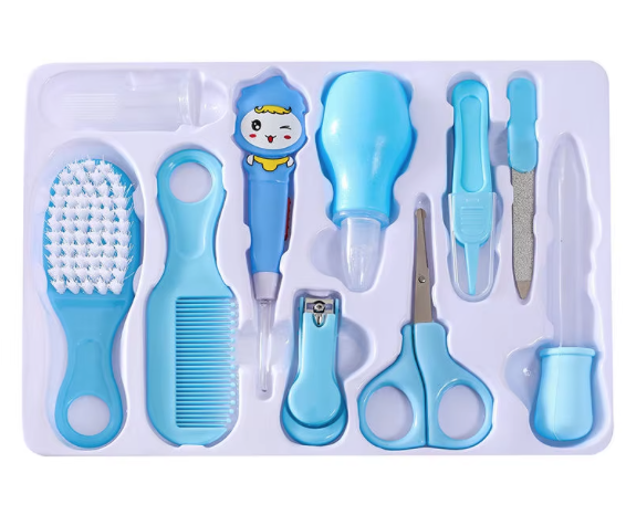 10 pcs baby care set complete baby care kit essential tools all-in-one solution, for your baby needs newborn gifts