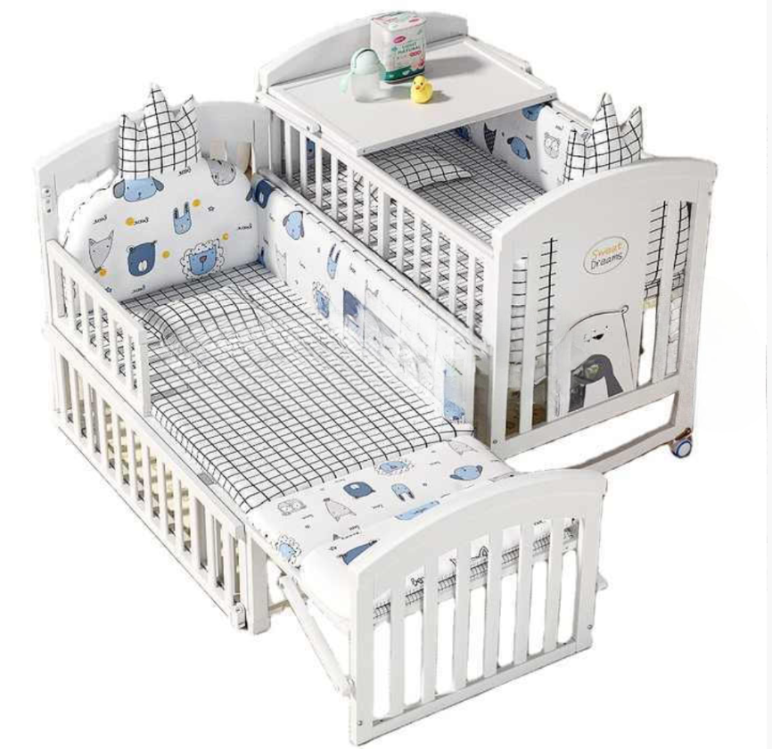 Baby products locker foldable storage bedroom living room movable floor-standing trolley