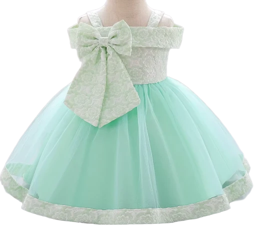 Summer Baby Girl Party Dress Princess Birthday Tulle Children's Flower Girl Dress One-shoulder Children's Flowers