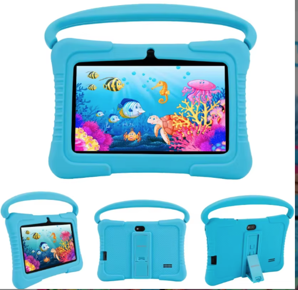 7-inch Android tablet education pad, with parents' eye lock protection, HD screen tablet, used for learning gadgets