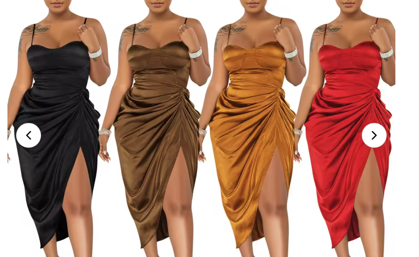Hot women's sexy sleeveless spaghetti strip dress, women's elegant high-end dinner nightclub dress