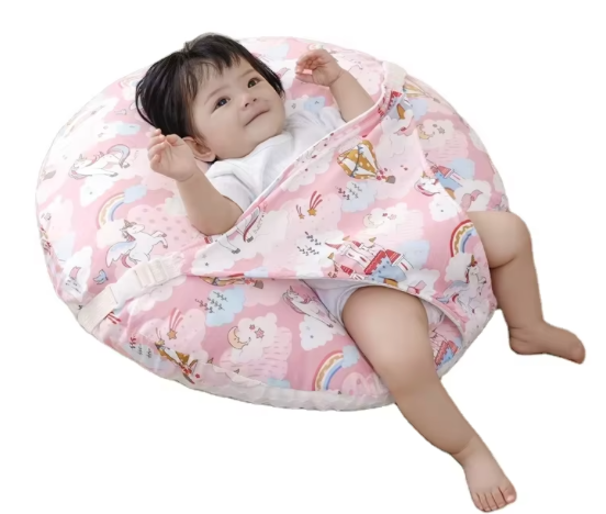 Newborn baby anti-vomit overflow feeder baby soft and comfortable sleeping pillow baby anti-vomiting