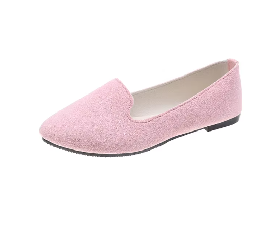 Spring Autumn New Single Flat Women's Shoes, Candy Color Large Size, for Pregnant, Girls, and Every Women.