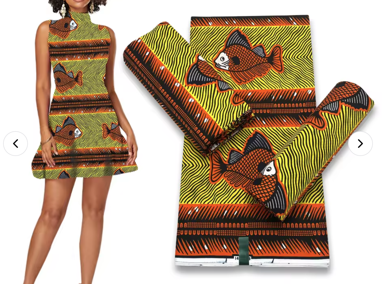 Hot-selling 100% cotton abc wax fabric batik fabric clothing