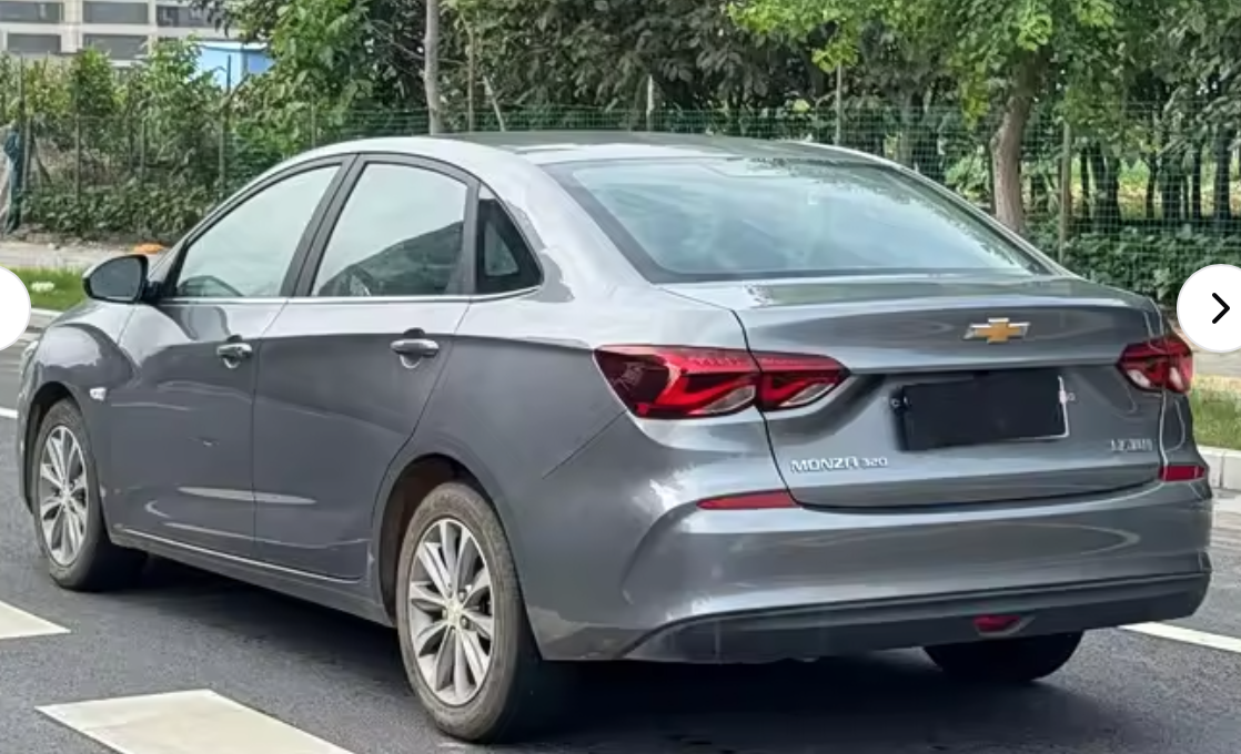 Used Chevrolet Monza 2022 Model 320 Automatic Enjoyment Sunroof Edition.