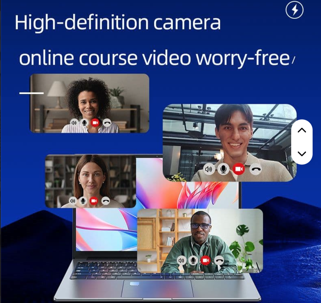 Long-life stable operation intelligent experience of the new laptop fashion design