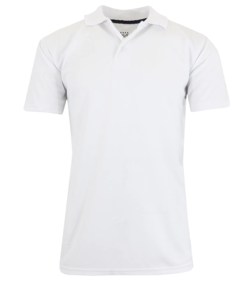 Men's Anti-Wrinkle Solid Dry Fit Moisture-Wicking for Shirt Woven Fabric Short Sleeve