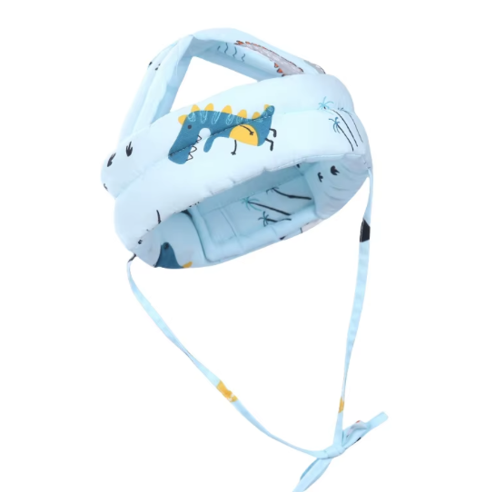 Baby 100% cotton safety head protection toddler helmet baby head protection baby helmet walking adjustable protective cap baby