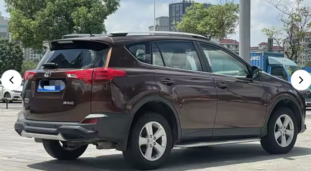 High-Quality Fairly Used Cars with Safety Inspection Toyota RAV4. 2013 Model 2.0L CVT 2WD Urban Edition