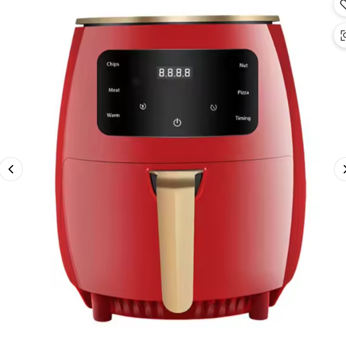 High-quality new design hot-selling wholesale household appliances air fryer 4l