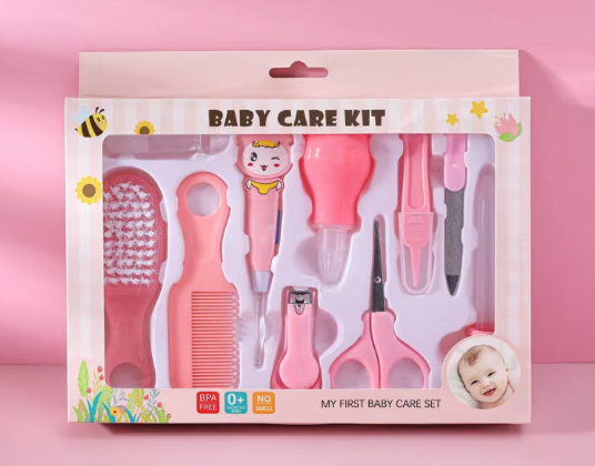 10 pcs baby care set complete baby care kit essential tools all-in-one solution, for your baby needs newborn gifts