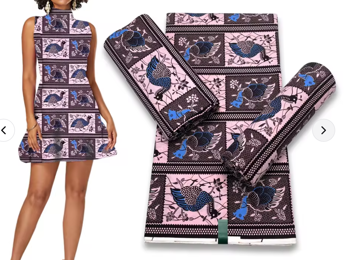 Hot-selling 100% cotton abc wax fabric batik fabric clothing