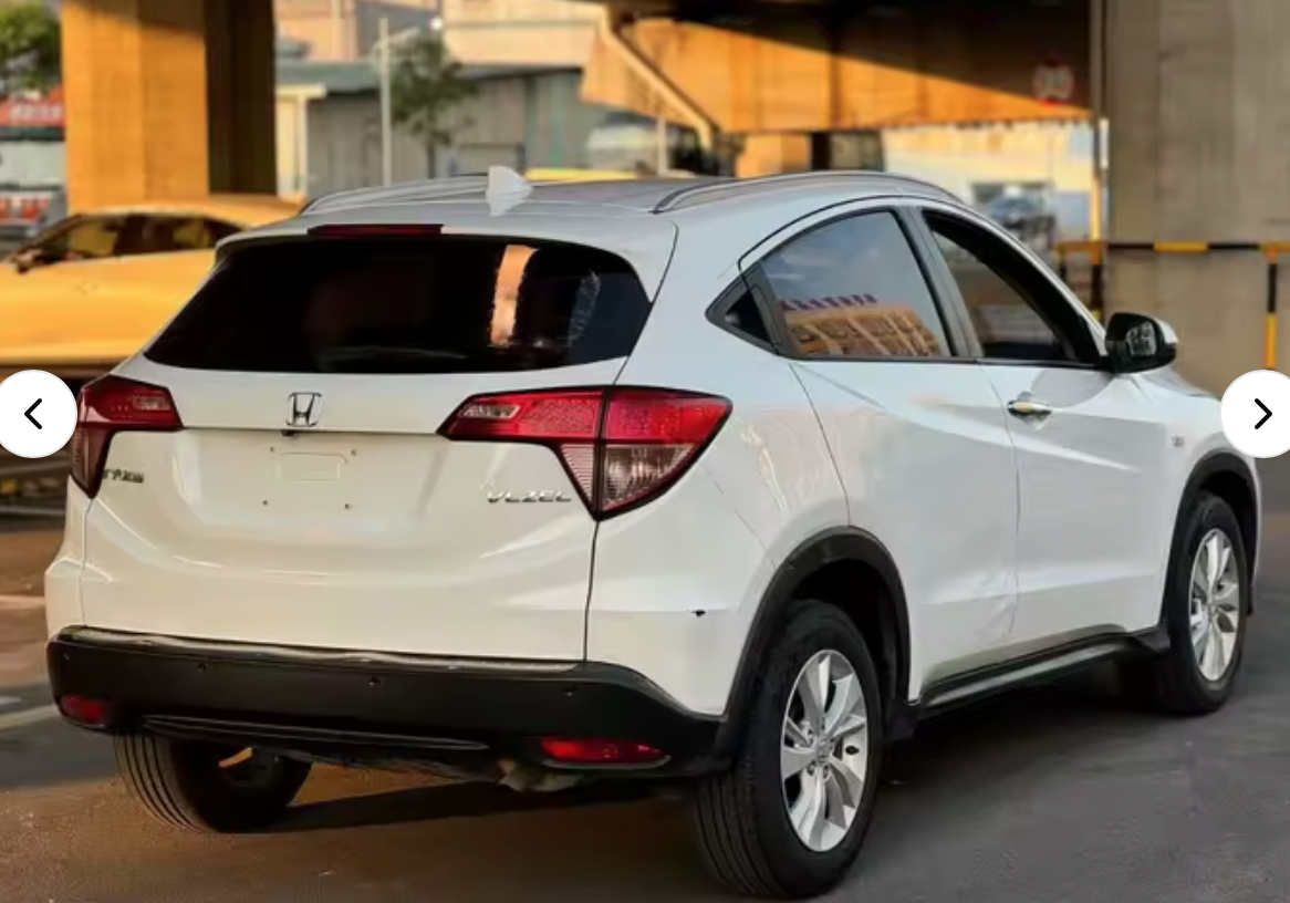 Hot-Selling Used Car Honda Vezel 2015 Model 1.5L CVT 2WD Comfort Version - Good Condition, Best Choice for Adult Drivers