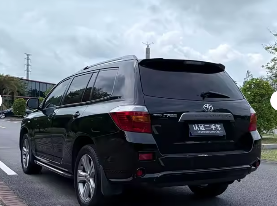High-Quality Toyota Highlander 2009 Model 2.7L 2WD 5-Seater Sport Edition Adult-Owned Left-Hand Drive