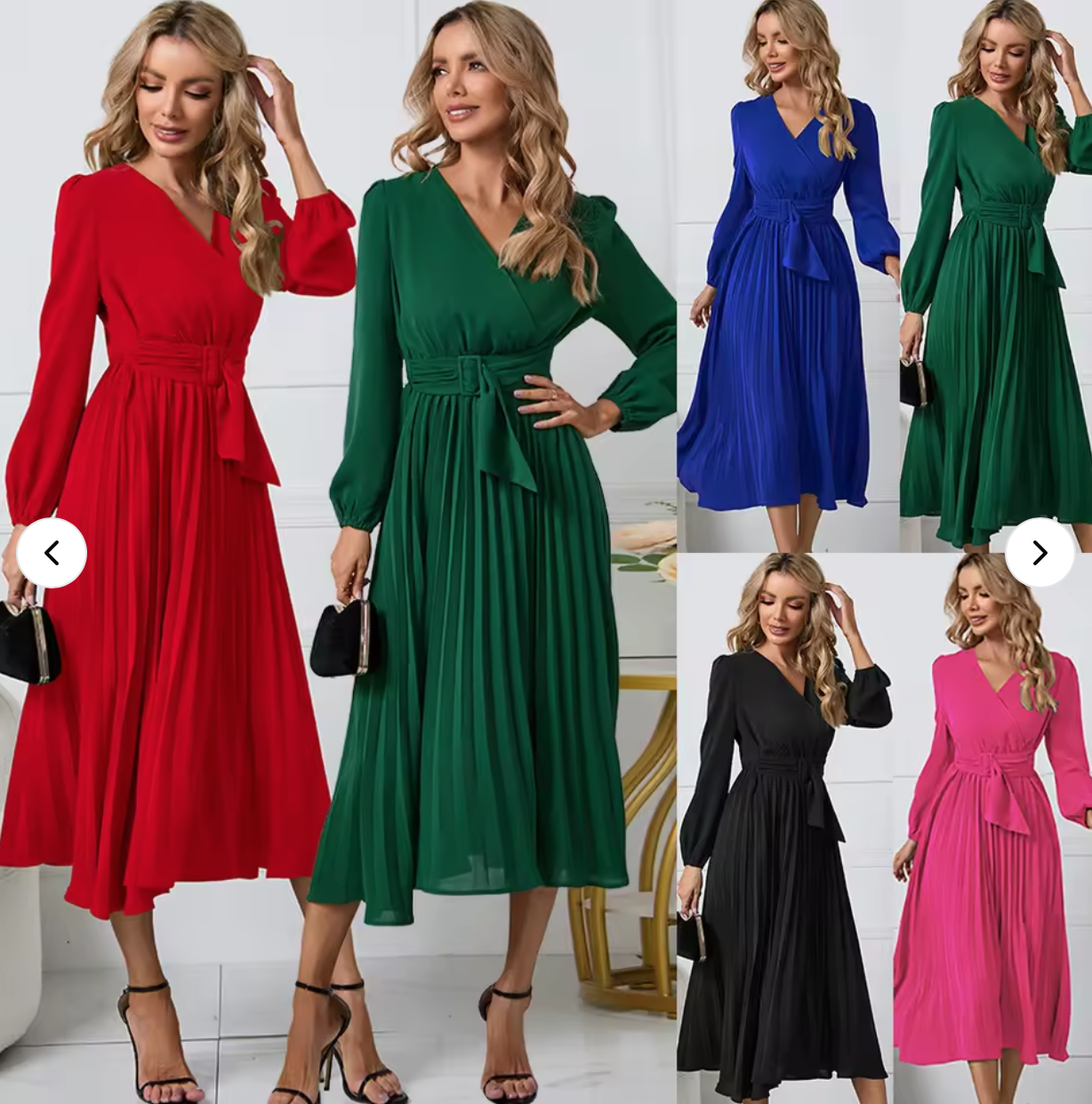 High-quality casual digital printed beach dress. Women's dance maxi length broken flower retro dress.