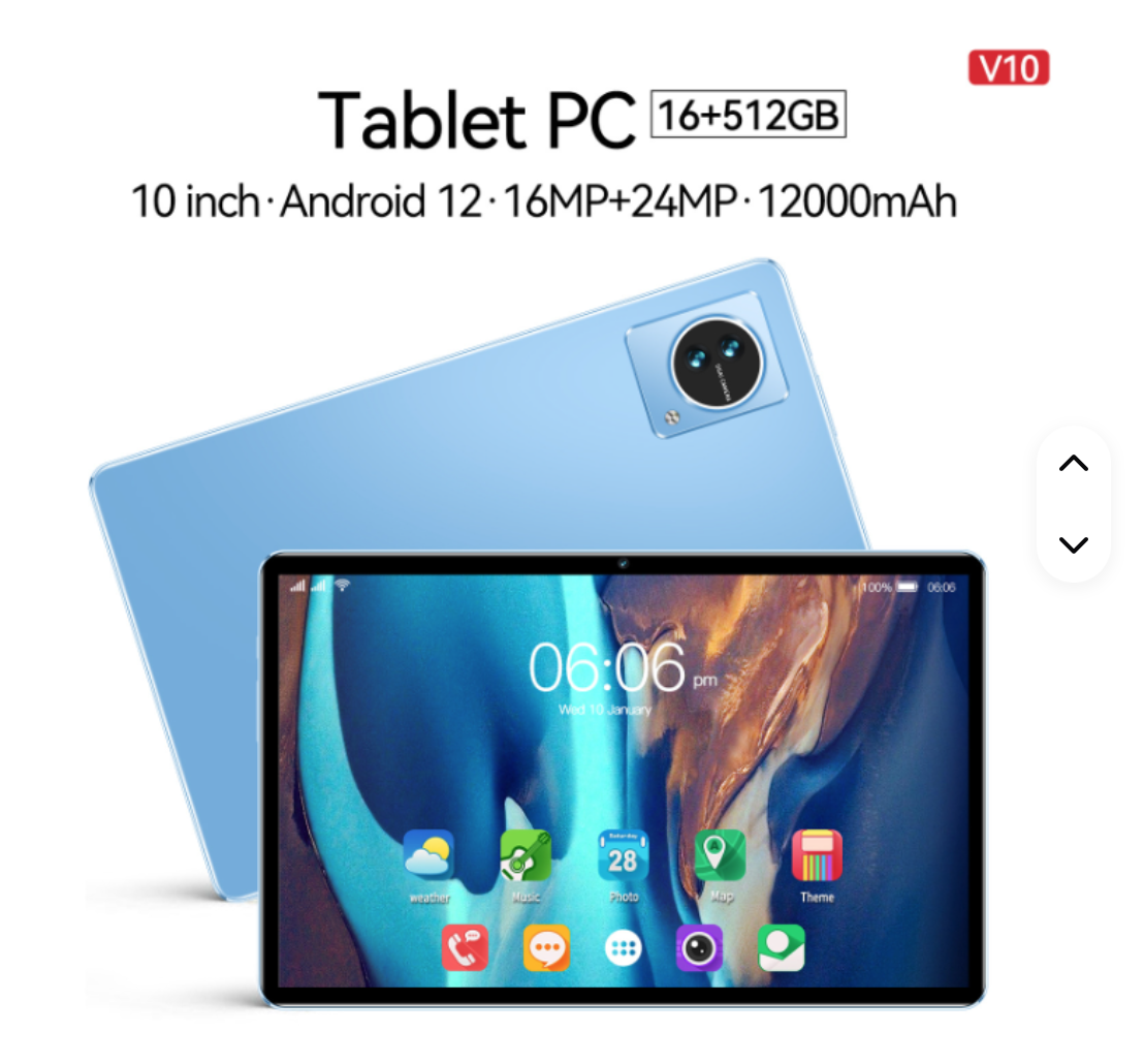 Manufacturers wholesale 10-inch tablet 5g full Netcom Android tablet with keyboard