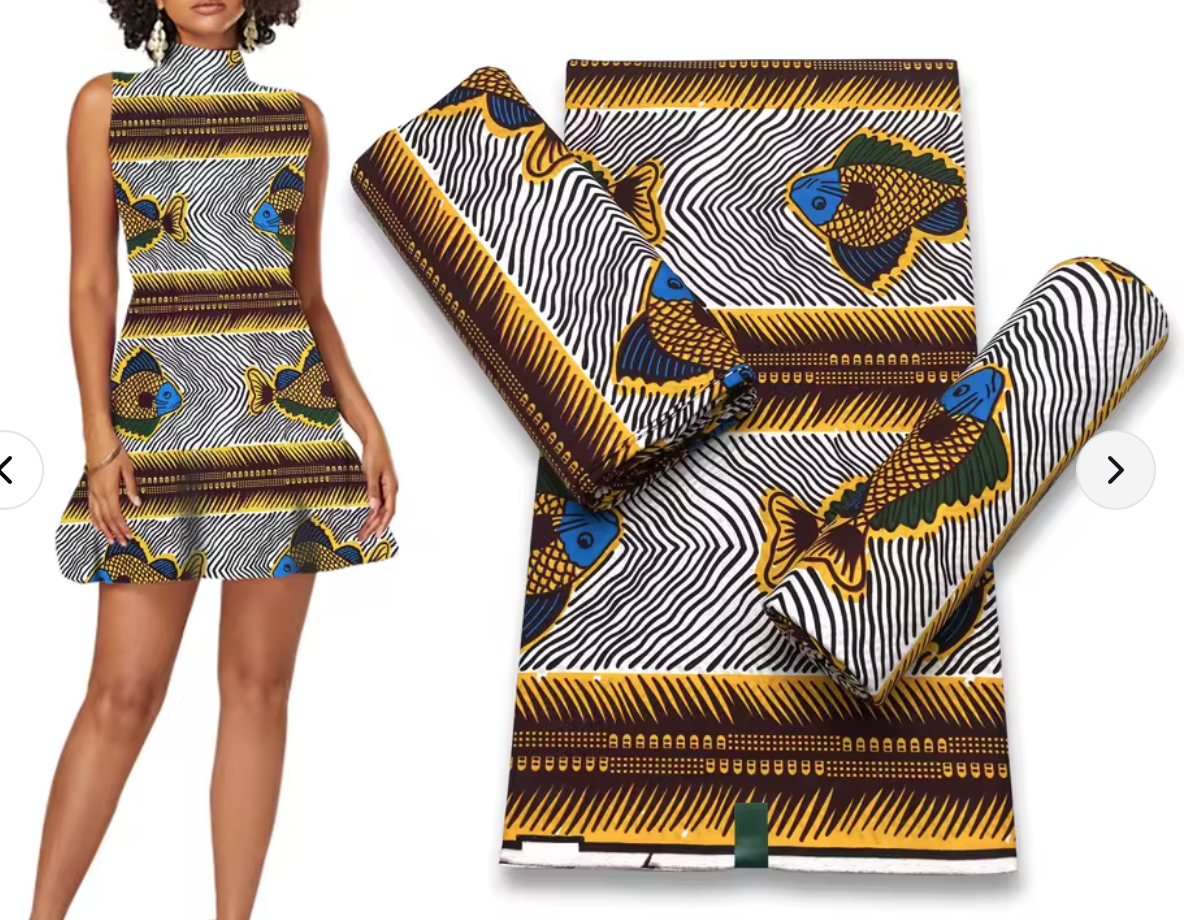 Hot-selling 100% cotton abc wax fabric batik fabric clothing