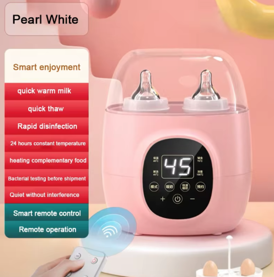 Electric stainless steel bottle heater & sterilizer high-efficiency air filter household steam sterilization