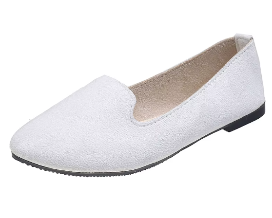 Spring Autumn New Single Flat Women's Shoes, Candy Color Large Size, for Pregnant, Girls, and Every Women.