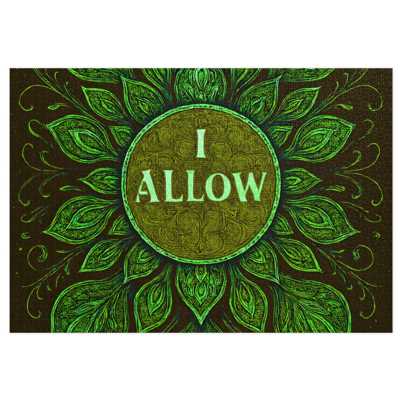 Jigsaw puzzle with tin