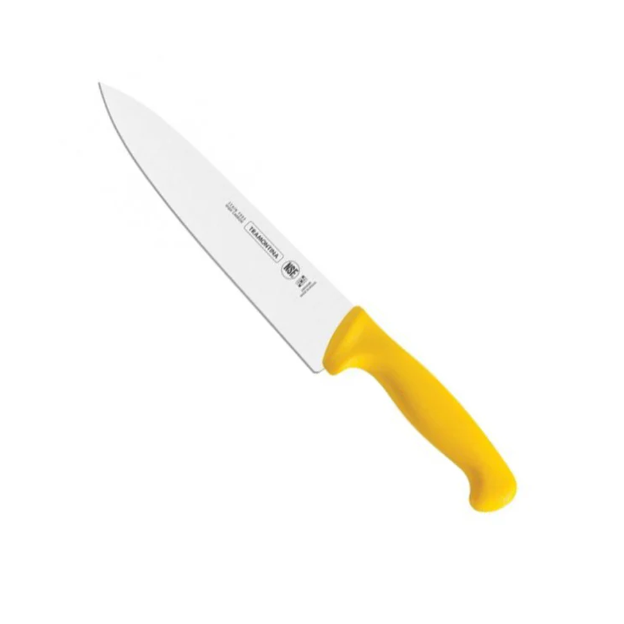 Cuchillo Para Carne 8" Amarillo Tramontina