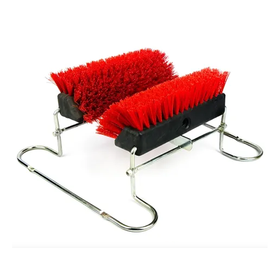 Estación para limpieza de calzado