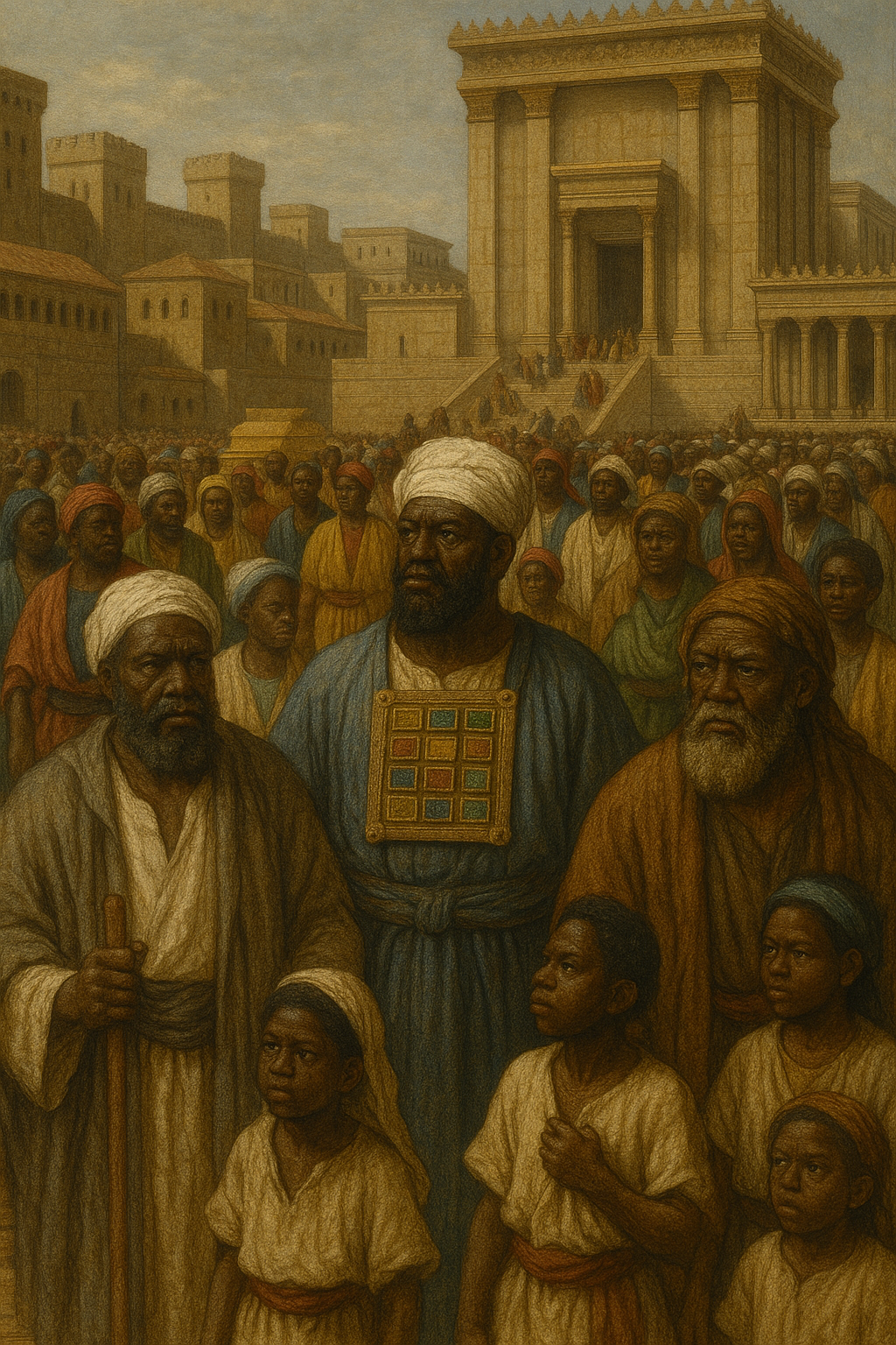 Ancient Priest's Breastplate Replica Wall-Paper