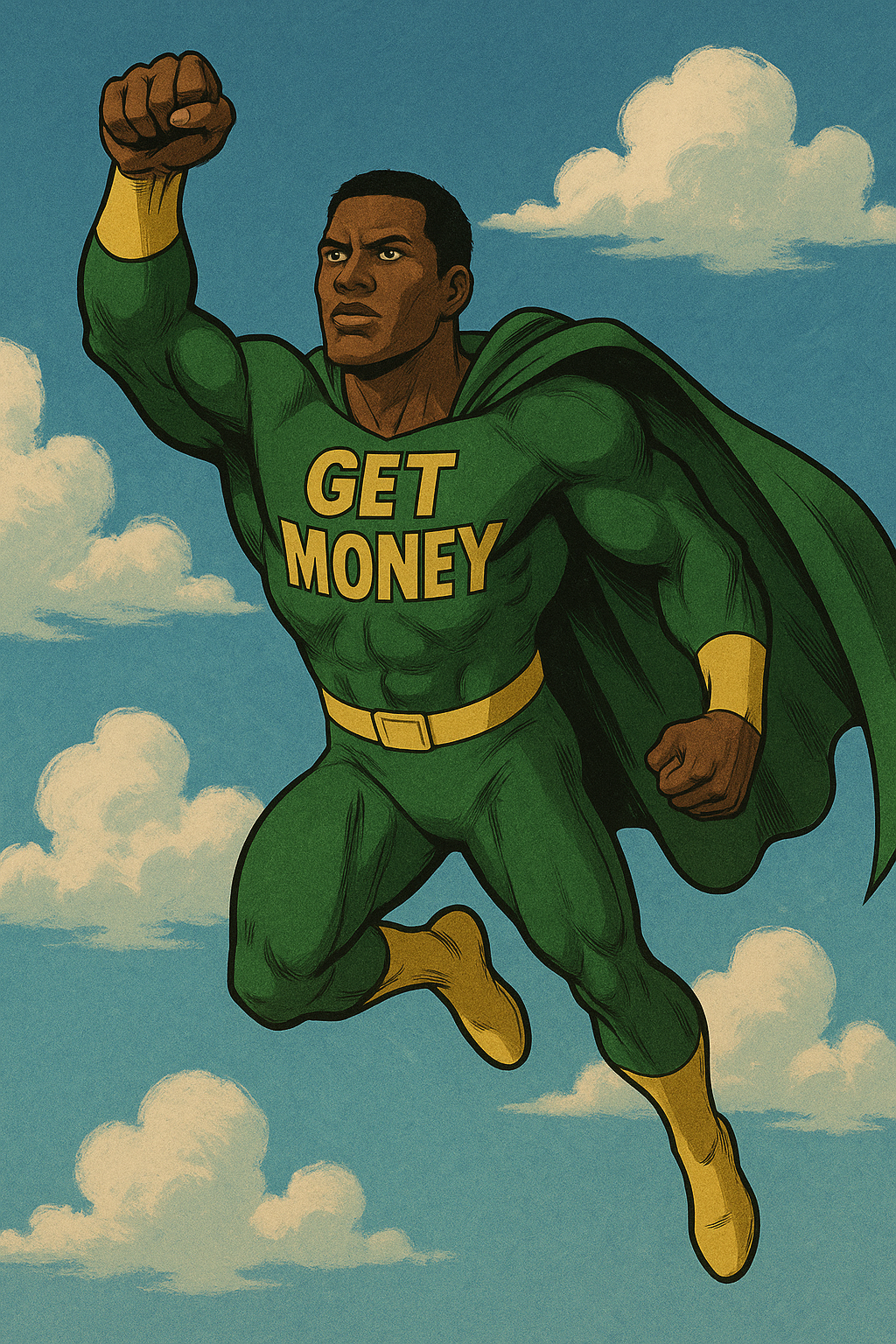 Get Money Superhero Costume