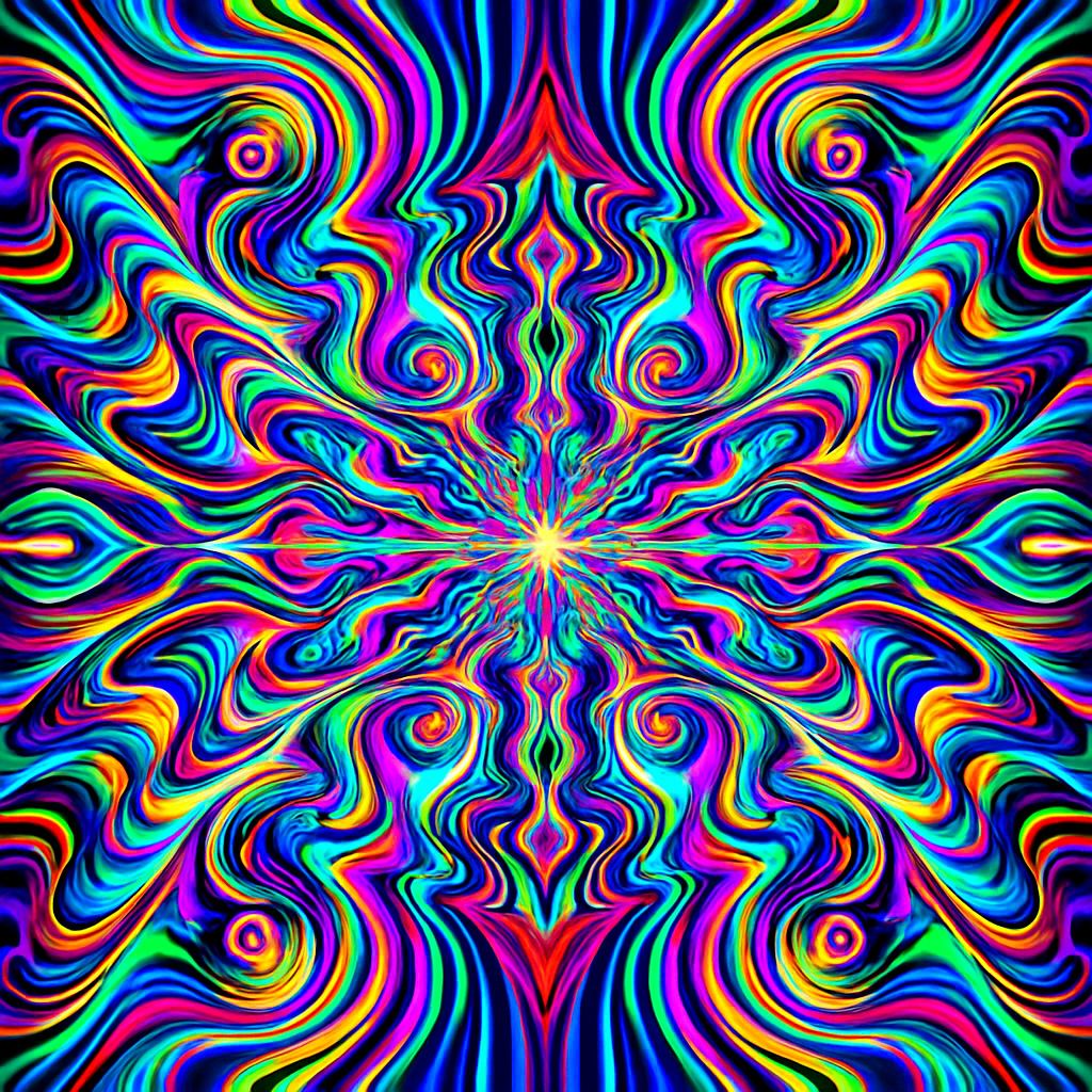 Psychedelic Wall Art Poster