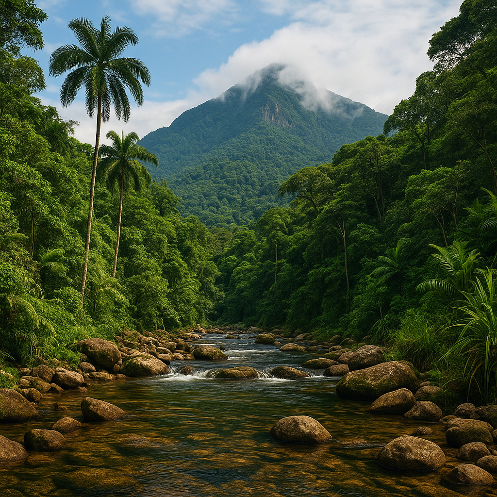Tropical Mountain Retreat