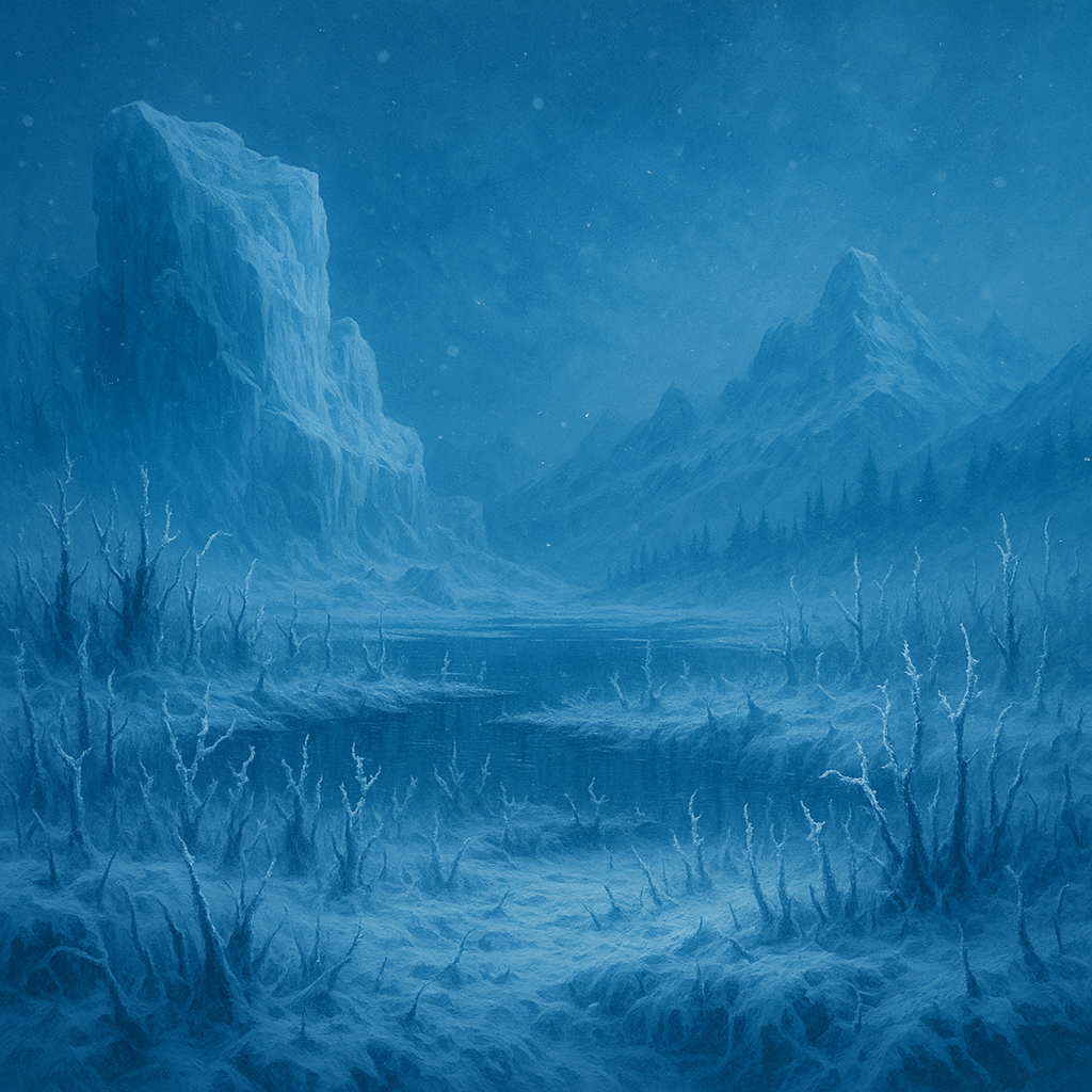 Winter Landscape Art Print