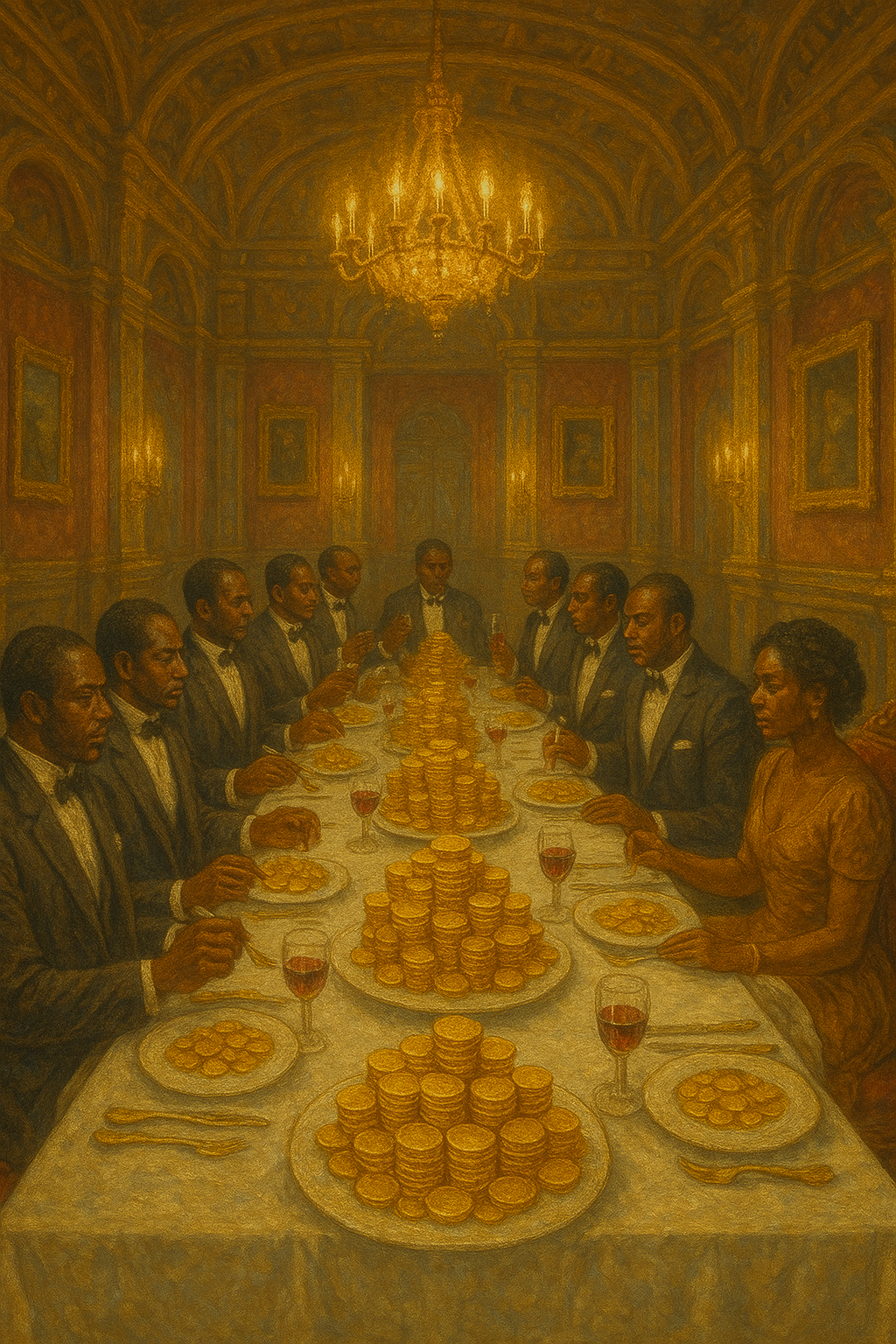 Luxury Macaron Tower Centerpiece Wall-Paper