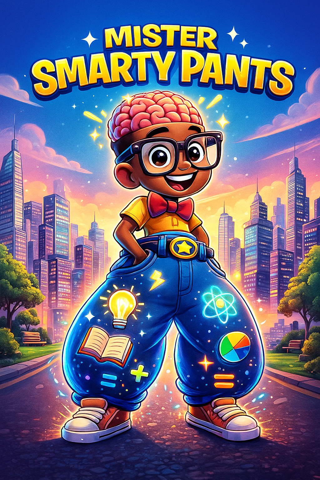 Mister Smarty Pants Poster Wall-Paper Bundle