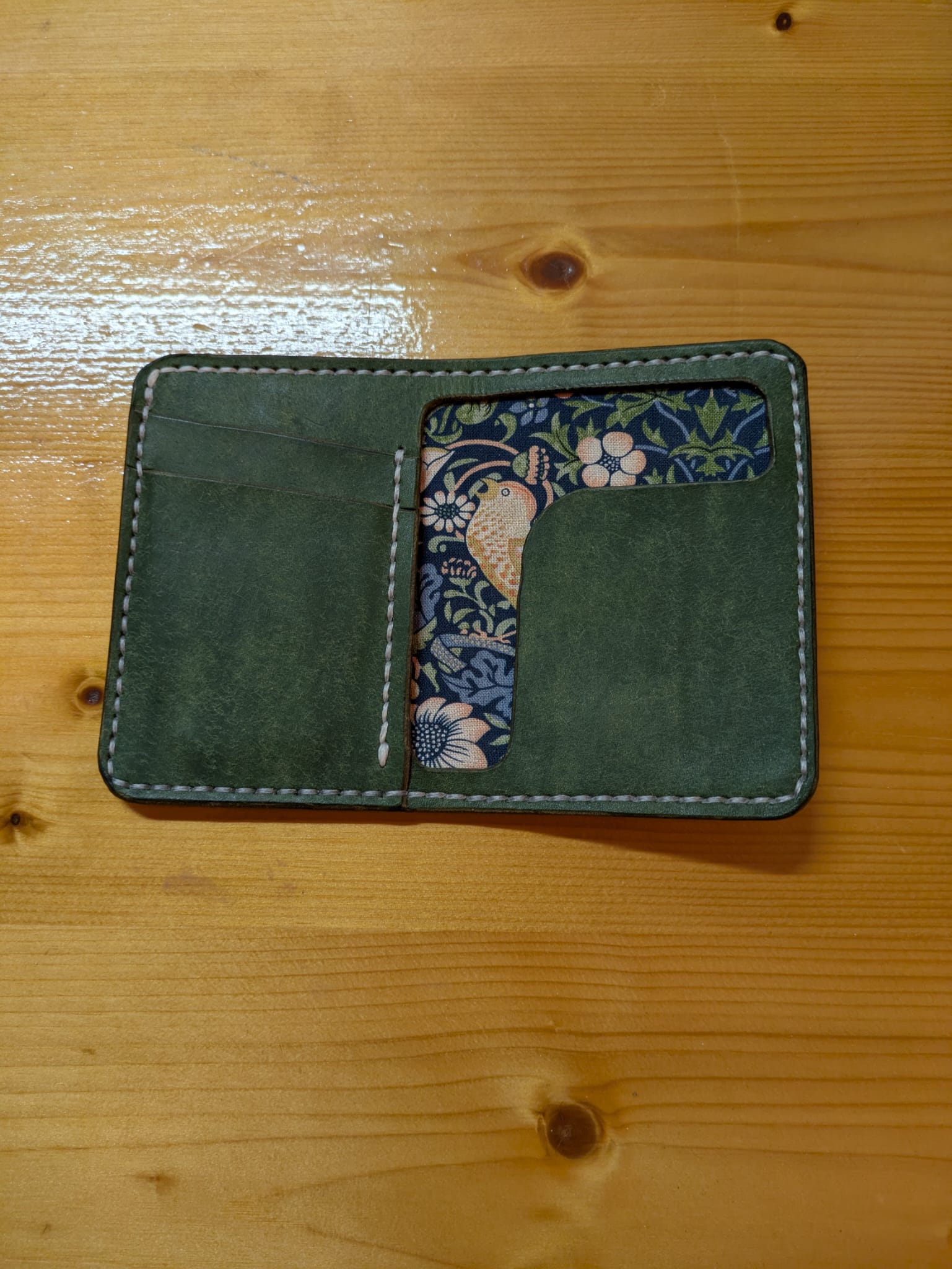 Vertical Bifold Wallet