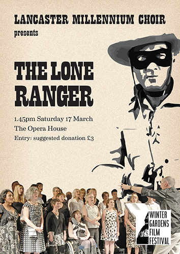 Lone Ranger Blackpool - March 2018 - Poster
