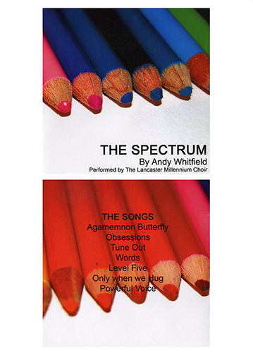 The Spectrum - CD cover made into poster size