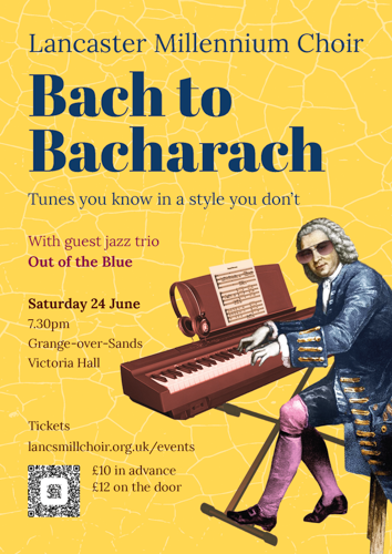 Bach to Bacharach - June 2023 - Poster