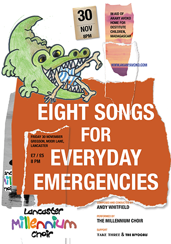 Songs for Everyday Emergencies - November 2011 - Poster