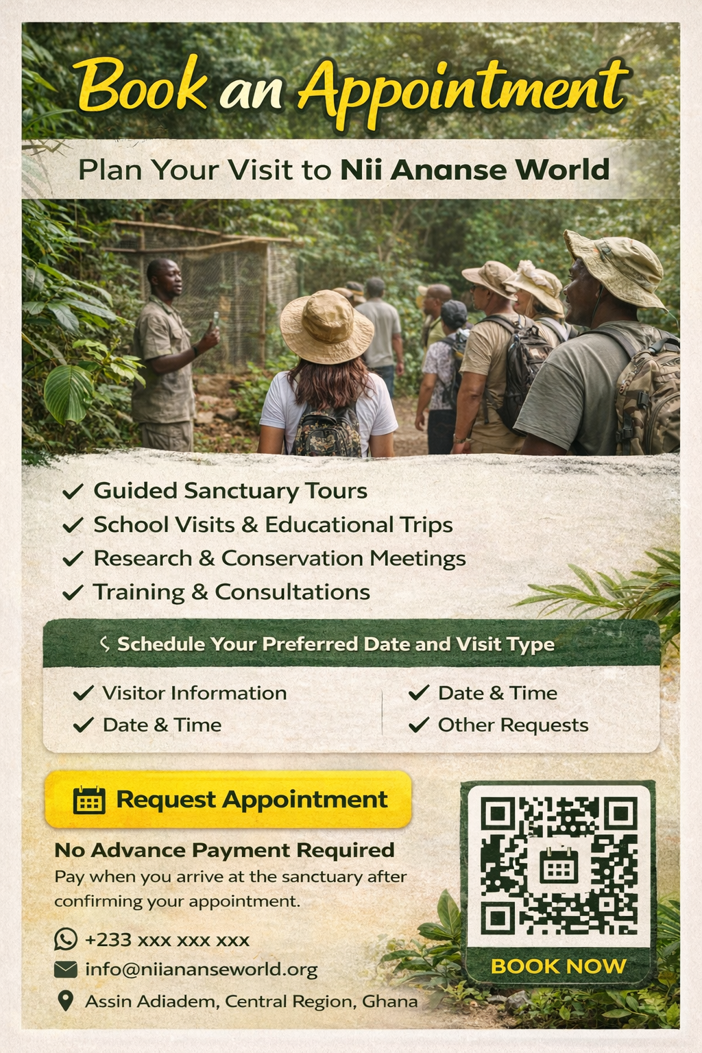 Nii Ananse World Guided Tour