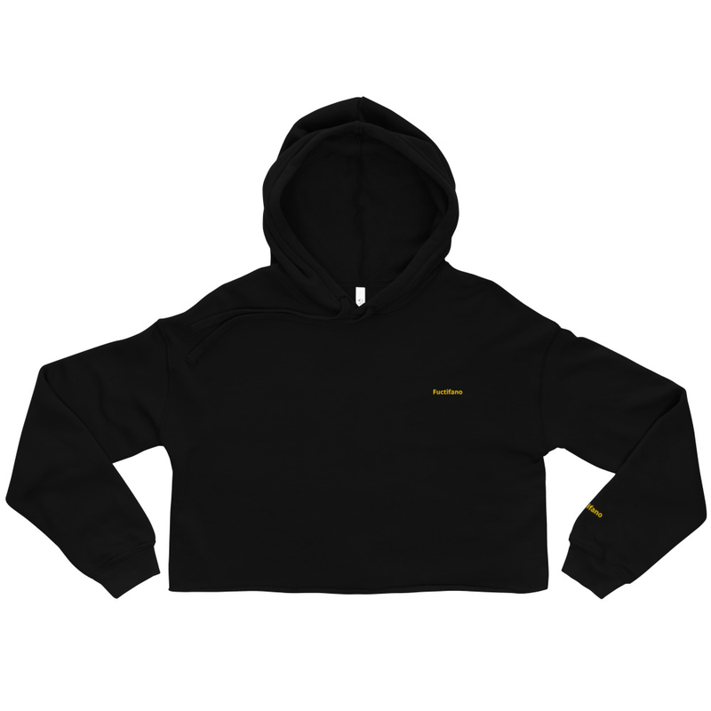 Fuctifano Crop Hoodie