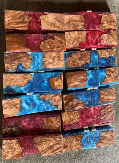 Handcrafted Wood and Resin Pen Blanks