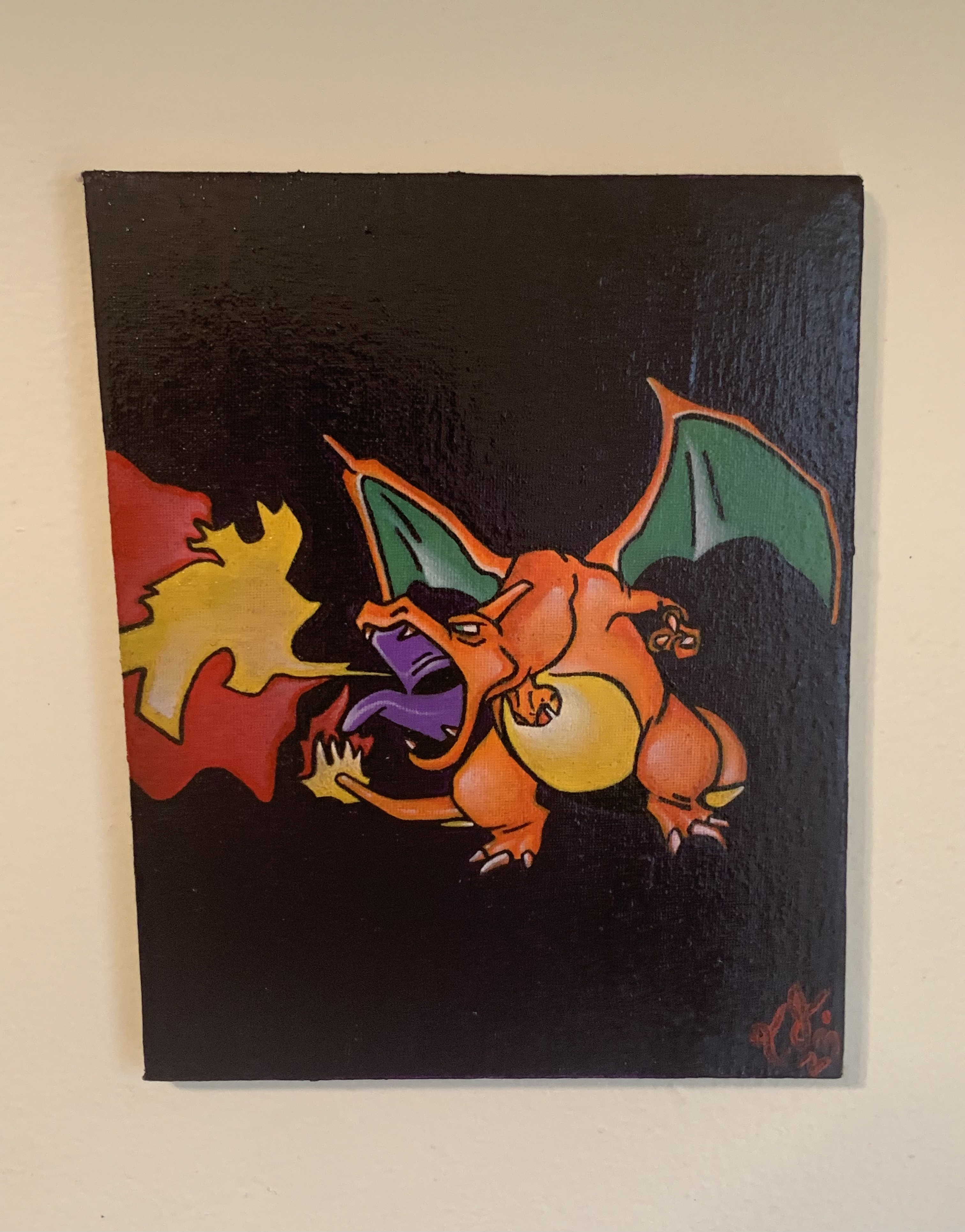 Charizard Canvas Art