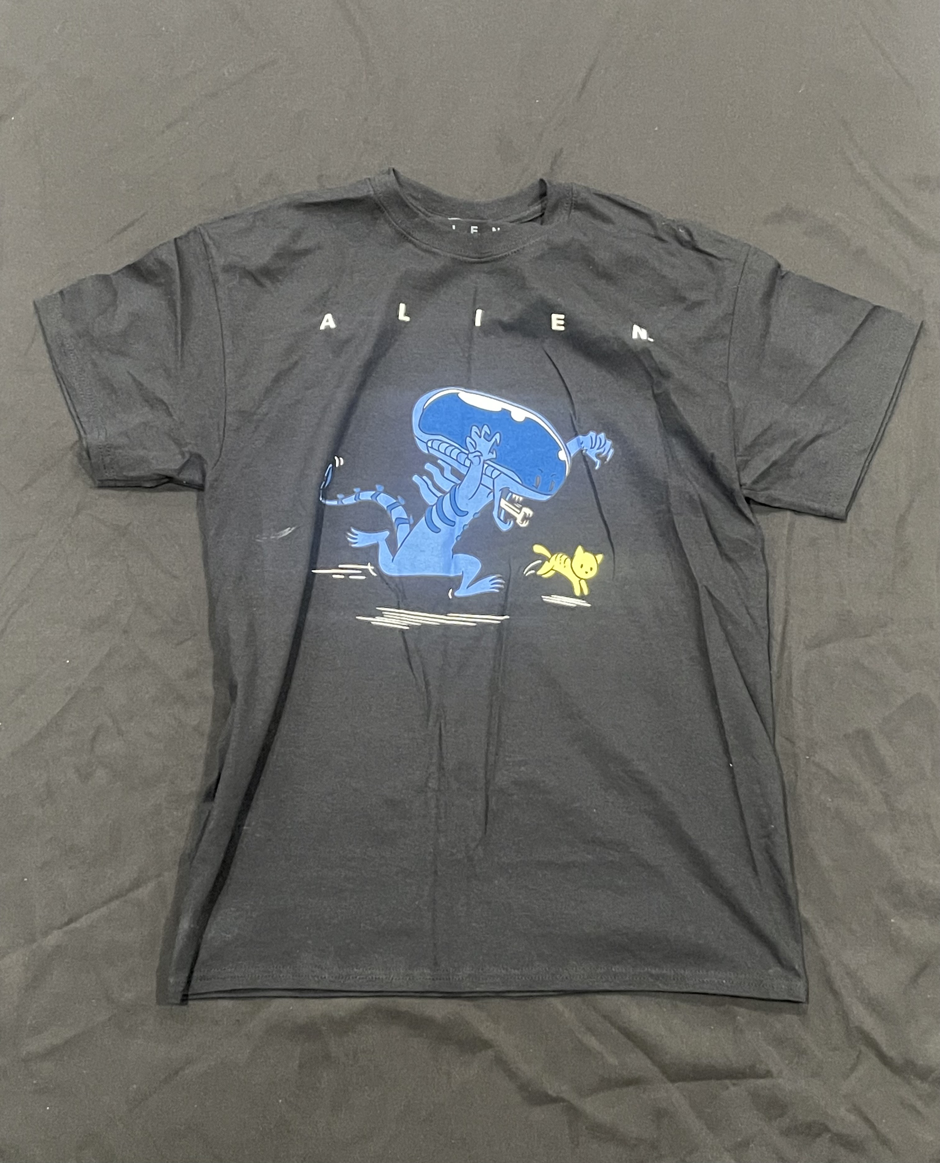 Alien Cartoon Graphic T-Shirt