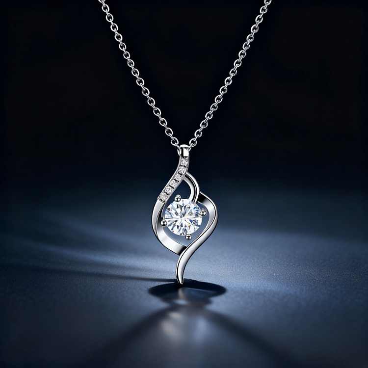 Elegant Crystal Pendant Necklace